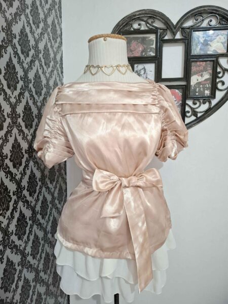 Blusa manga bufante