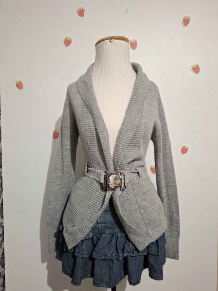 tricot cinza