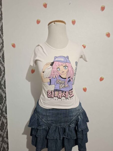 blusa anime girl