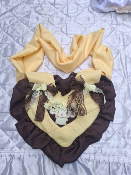 Heart bag espresso