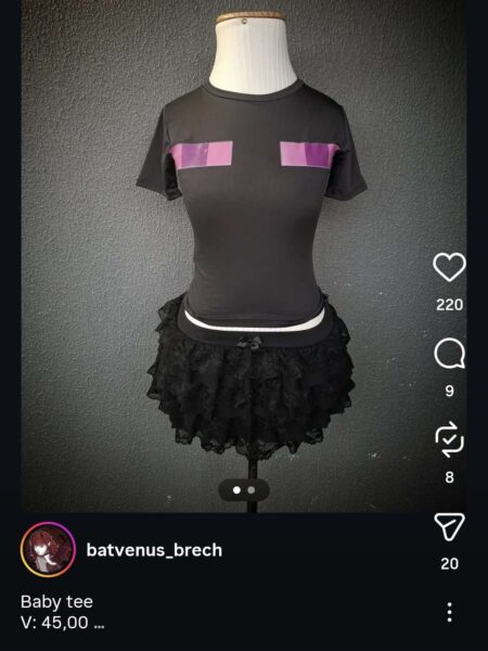 baby tee enderman