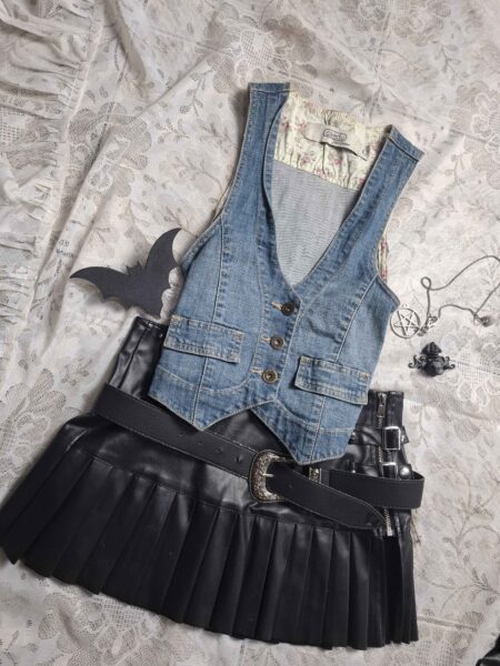 colete jeans