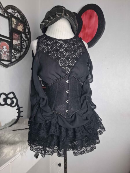 blusa de tule