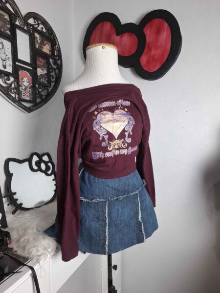 blusa heart